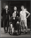 Donald Davis, Dennis King, John Horton and Peter Ustinov in the stage production Photo Finish