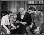 John Horton, Peter Ustinov and Donald Davis in the stage production Photo Finish