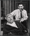 Peter Ustinov and John Horton in the stage production Photo Finish