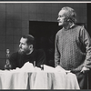 Robert Shaw and George Voskovec in the stage production The Physicists