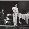 Martyn Green, Jessica Tandy and Rod Colbin in the stage production The Physicists
