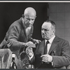 Hume Cronyn and Martyn Green in the stage production The Physicists