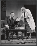 Martyn Green and Jessica Tandy and unidentified in the stage production The Physicists