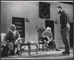 Hume Cronyn, George Voskovec and Robert Shaw in the stage production The Physicists