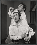 Stanley Sayer and Larry Hankin in the 1962 stage production Pilgrim's Progress