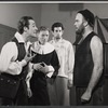 Stanley Sayer, Francis Barnard, Larry Hankin and Don Gunderson in the 1962 stage production Pilgrim's Progress