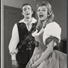Stanley Sayer and Delmar Roos in the 1962 stage production Pilgrim's Progress