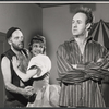 Don Gunderson, Delmar Roos and Gene Hackman in the 1962 stage production Pilgrim's Progress