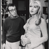 Woody Allen and Barbara Brownell in the stage production Play It Again, Sam