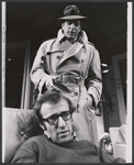 Woody Allen and Jerry Lacy in the stage production Play It Again, Sam