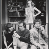 Diane Keaton, Woody Allen, Lee Anne Fahey and Tony Roberts in the stage production Play It Again, Sam