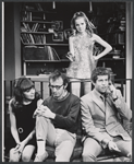 Diane Keaton, Woody Allen, Lee Anne Fahey and Tony Roberts in the stage production Play It Again, Sam