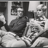 Woody Allen and Diana Walker in the stage production Play It Again, Sam