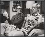 Woody Allen and Diana Walker in the stage production Play It Again, Sam