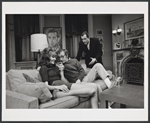 Diane Keaton, Woody Allen and Jerry Lacy in the stage production Play It Again, Sam