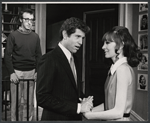 Woody Allen, Tony Roberts and Diane Keaton in the stage production Play It Again, Sam