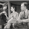 Betty Garrett, Valerie von Volz and Larry Parks from the touring company of the stage production Plaza Suite