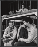 Cleavon Little, Northern Calloway [top] and Dick Anthony Williams in the stage production The Poison Tree