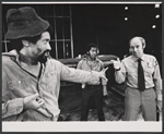 Dick Anthony Williams, Northern Calloway and Peter Masterson in the stage production The Poison Tree