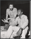 Dick Anthony Williams and Cleavon Little in the stage production The Poison Tree