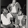 Moses Gunn, Peter Masterson and Northern Calloway in the stage production The Poison Tree