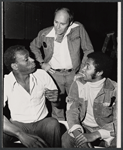 Moses Gunn, Peter Masterson and Northern Calloway in the stage production The Poison Tree