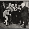 Charles Gray [left] and unidentified others in the stage production Poor Bitos