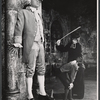 Donald Pleasence [left] and unidentified others in the stage production Poor Bitos