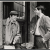 Alan Bates and Colgate Salsbury in the stage production Poor Richard