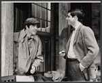 Alan Bates and Colgate Salsbury in the stage production Poor Richard