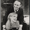Gene Hackman and Joanna Pettet in the stage production Poor Richard
