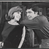 Joan Alexander and Alan Bates in the stage production Poor Richard