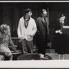 Joanna Pettet, Alan Bates, Gene Hackman and Margery Maude in the stage production Poor Richard