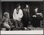 Joanna Pettet, Alan Bates, Gene Hackman and Margery Maude in the stage production Poor Richard