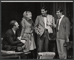 Gene Hackman, Joanna Pettet, Colgate Salsbury and Alan Bates in the stage production Poor Richard