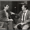 Colgate Salsbury and Alan Bates in the stage production Poor Richard