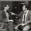 Colgate Salsbury and Alan Bates in the stage production Poor Richard