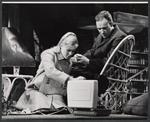 Joanna Pettet and Gene Hackman in the stage production Poor Richard