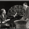Gene Hackman and Alan Bates in the stage production Poor Richard