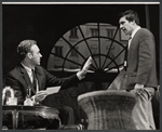 Gene Hackman and Alan Bates in the stage production Poor Richard