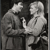 Alan Bates and Joanna Pettet in the stage production Poor Richard