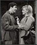 Alan Bates and Joanna Pettet in the stage production Poor Richard