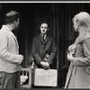 Alan Bates, Gene Hackman and Joanna Pettet in the stage production Poor Richard