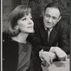Joan Alexander and Gene Hackman in the stage production Poor Richard
