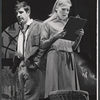 Alan Bates and Joanna Pettet in the stage production Poor Richard