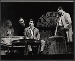 Joanna Pettet, Gene Hackman, Alan Bates and Colgate Salsbury in the stage production Poor Richard