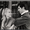 Joanna Pettet and Alan Bates in the stage production Poor Richard