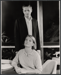 Arthur Hill and Barbara Bel Geddes in the stage production The Porcelain Year