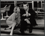 Barbara Bel Geddes and Arthur Hill in the stage production The Porcelain Year