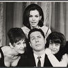 Carmen Alvarez, Elmarie Wendel, Harold Lang and Kaye Ballard in the Off-Broadway revue The Decline and Fall of the Entire World as Seen Through the Eyes of Cole Porter revisited